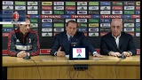 23/02/2013 - Berlusconi, Allegri e Galliani in conferenza stampa