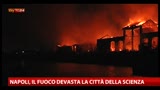 05/03/2013 - Napoli, fuoco devasta la città della scienza