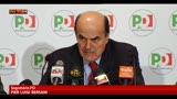 07/03/2013 - Bersani: nostra proposta non è una mia pretesa ma un dovere
