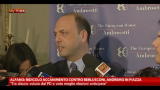 09/03/2013 - Alfano: ridicolo accanimento contro Berlusconi