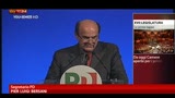 11/03/2013 - Bersani incontra deputati e senatori PD