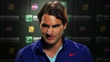 12/03/2013 - Indian Wells 2013, intervista a Federer