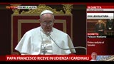 15/03/2013 - Papa Francesco riceve i cardinali