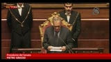 16/03/2013 - Grasso Presidente del Senato, una vita per le istituzioni