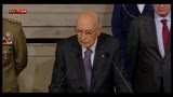 21/03/2013 - Napolitano chiude consultazioni, domani sua decisione