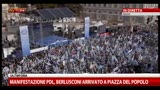 23/03/2013 - Manifestazione PDL, Berlusconi in Piazza del Popolo