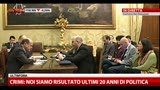 27/03/2013 - 3- Consultazioni, Bersani: non è Ballarò, siate responsabili