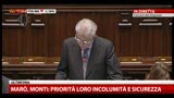 Marò, Monti: da Terzi dichiarazioni precipitose