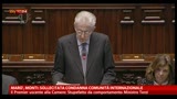 Marò, Monti: sollecitata condanna comunità internazionale