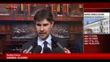 28/03/2013 - Oliviero: andare assolutamente verso inizio vero legislatura