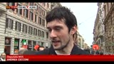 05/04/2013 - M5S, parlamentari prima dell'incontro con Grillo