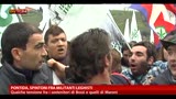 07/04/2013 - Pontida, spintoni fra militanti leghisti