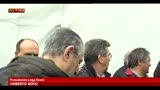 08/04/2013 - Lega, Bossi: "Non è la Pontida di sempre"