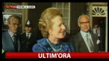E' morta  Margaret Thatcher