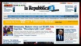 Elezioni Venezuela, rassegna stampa online internazionale