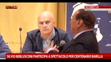 15/04/2013 - Berlusconi partecipa allo spettacolo per Centenario Barilla