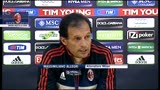 20/04/2013 - Milan, Allegri: "il Faraone torna titolare. Balo? Come Ibra"
