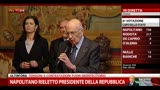 Napolitano rieletto presidente