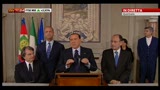 23/04/2013 - Consultazioni, parlano i delegati del PDL