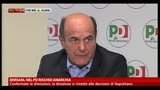 24/04/2013 - Bersani, nel PD rischio anarchia