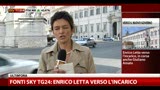 24/04/2013 - Fonti Sky TG24: Enrico Letta verso l'incarico