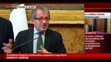 25/04/2013 - Maroni: non entreremo nel Governo, staremo all'opposizione