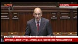 Fiducia, il discorso di Letta