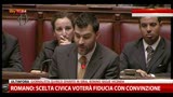29/04/2013 - M5s conferma no alla fiducia governo Letta