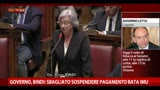 30/04/2013 - Governo, Bindi: sbagliato sospendere pagamento IMU