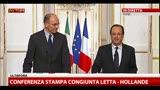 Incontro Letta-Hollande