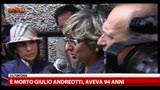 06/05/2013 - Andreotti, la commozione di Giulia Bongiorno