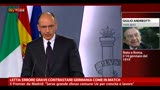 06/05/2013 - Letta: errore grave contrastare Germania come in match