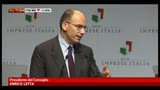 Letta: "Oggi in Cdm taglio stipendi Ministri"