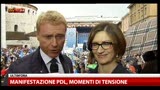 11/05/2013 - Manifestazione PDL, intervista a Mariastella Gelmini