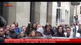 11/05/2013 - Pdl, contestazioni da centri sociali e militanti M5s