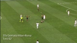 Rossi a San Siro: Muntari da una parte, Totti dall'altra