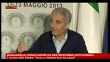 13/05/2013 - Quagliariello: consultazione web per riforma costituzionale