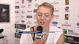 14/05/2013 - Roma, Maria Sharapova a caccia del bis