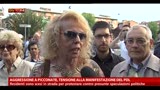 14/05/2013 - Aggressione a picconate, tensione alla manifestazione Pdl
