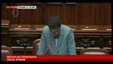 15/05/2013 - Riforma cittadinanza, Kyenge: è una possibilità di crescita