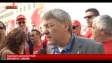 18/05/2013 - Manifestazione Fiom, Landini: parte sana del paese