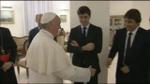 21/05/2013 - Papa Francesco riceve la Juve, bianconeri a Santa Marta