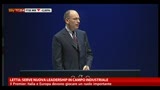 23/05/2013 - Letta: serve nuova leadership in campo industriale
