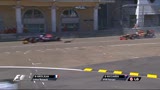 26/05/2013 - Gp Monaco, scontro tra Grosjean e Ricciardo