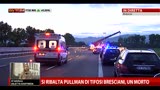 27/05/2013 - Si ribalta pullman di tifosi bresciani, un morto