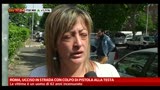 28/05/2013 - Roma, uomo ucciso in strada, parla un'abitante del quartiere