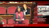 29/05/2013 - Riforme e legge elettorale, parla Finocchiaro