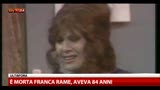 Addio a Franca Rame