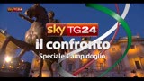 Il confronto tra Alemanno e Marino