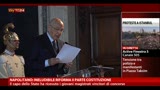 11/06/2013 - Napolitano: ineludibile riforma II parte Costituzione